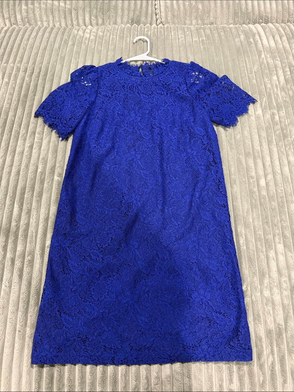 GAP Cobalt Blue Lace Mini Dress